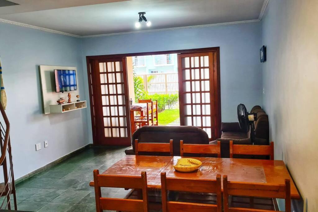 100Mts Da Praia Com Churrasqueira, Piscina E Wi-Fi Caraguatatuba Exterior foto